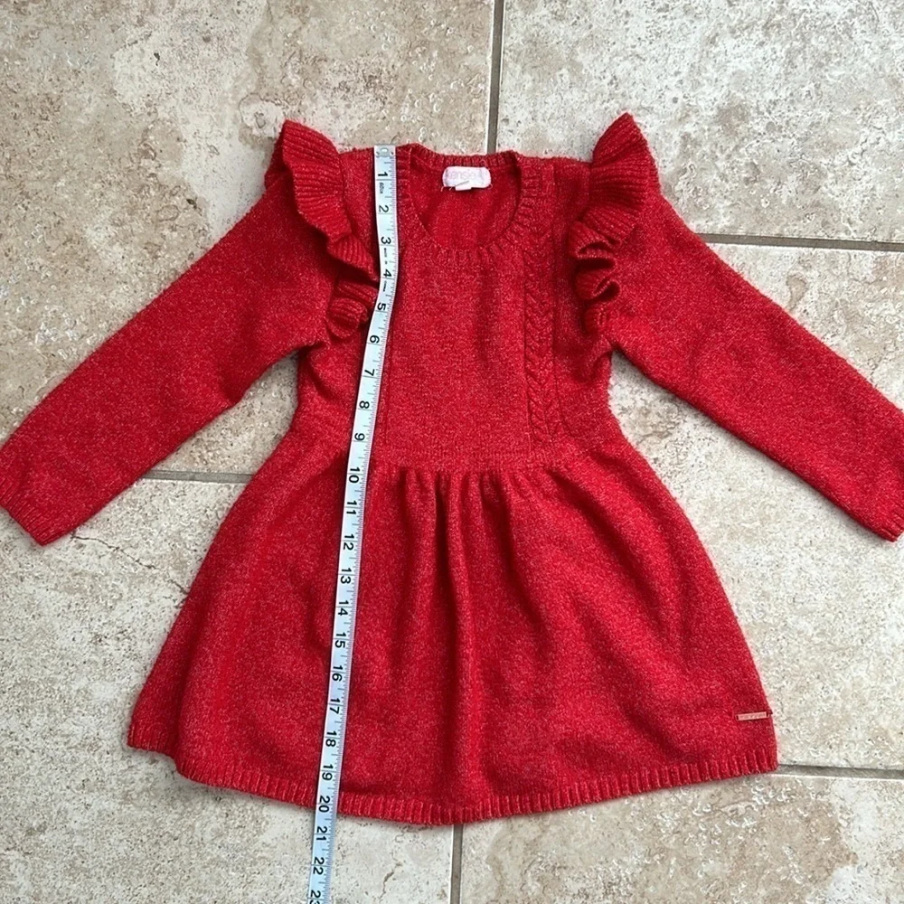 KENSIE GIRL Ruffle Red Dress